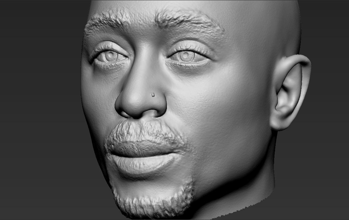 Tupac Shakur 3D model_41