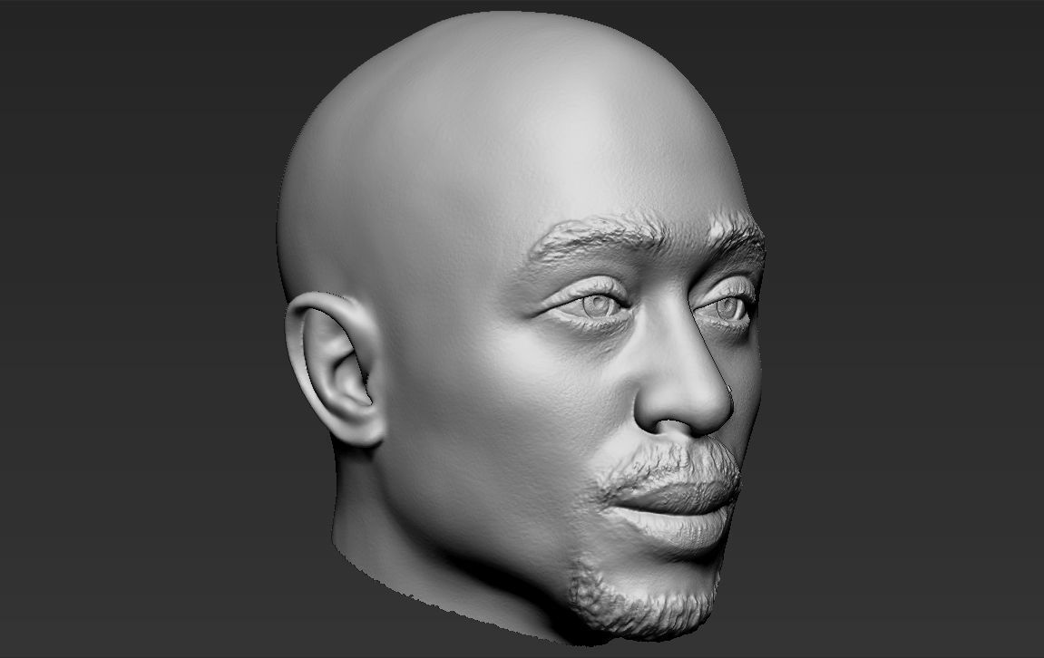 Tupac Shakur 3D model_31