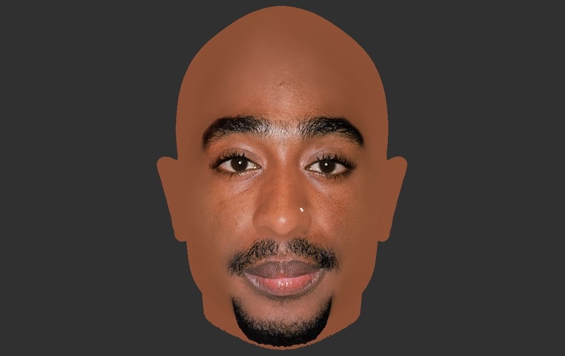Tupac Shakur 3D model_19