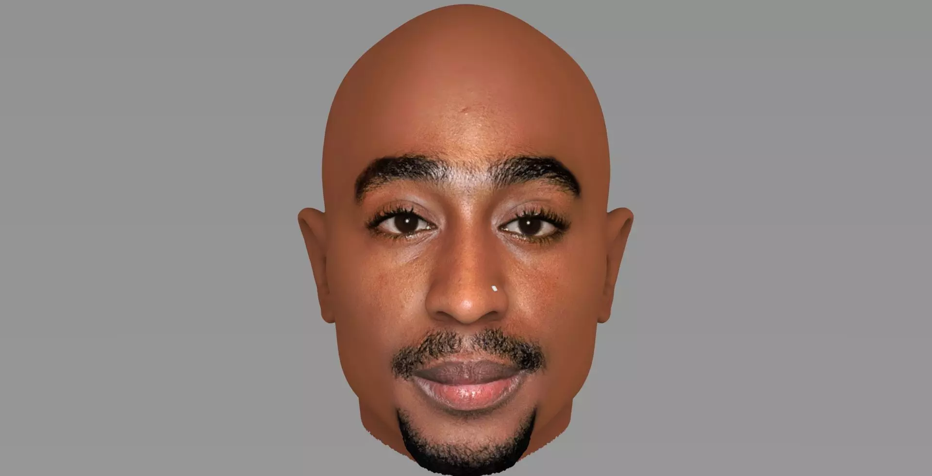 Tupac Shakur 3D model_0