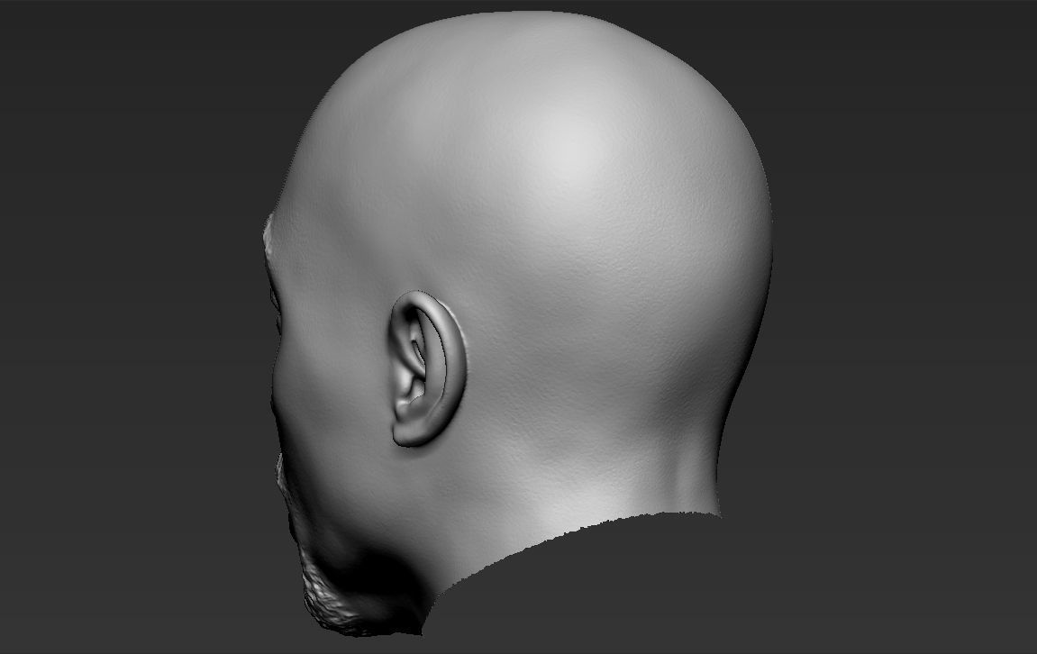 Tupac Shakur 3D model_27