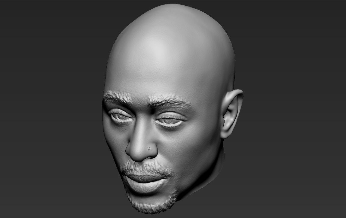 Tupac Shakur 3D model_34