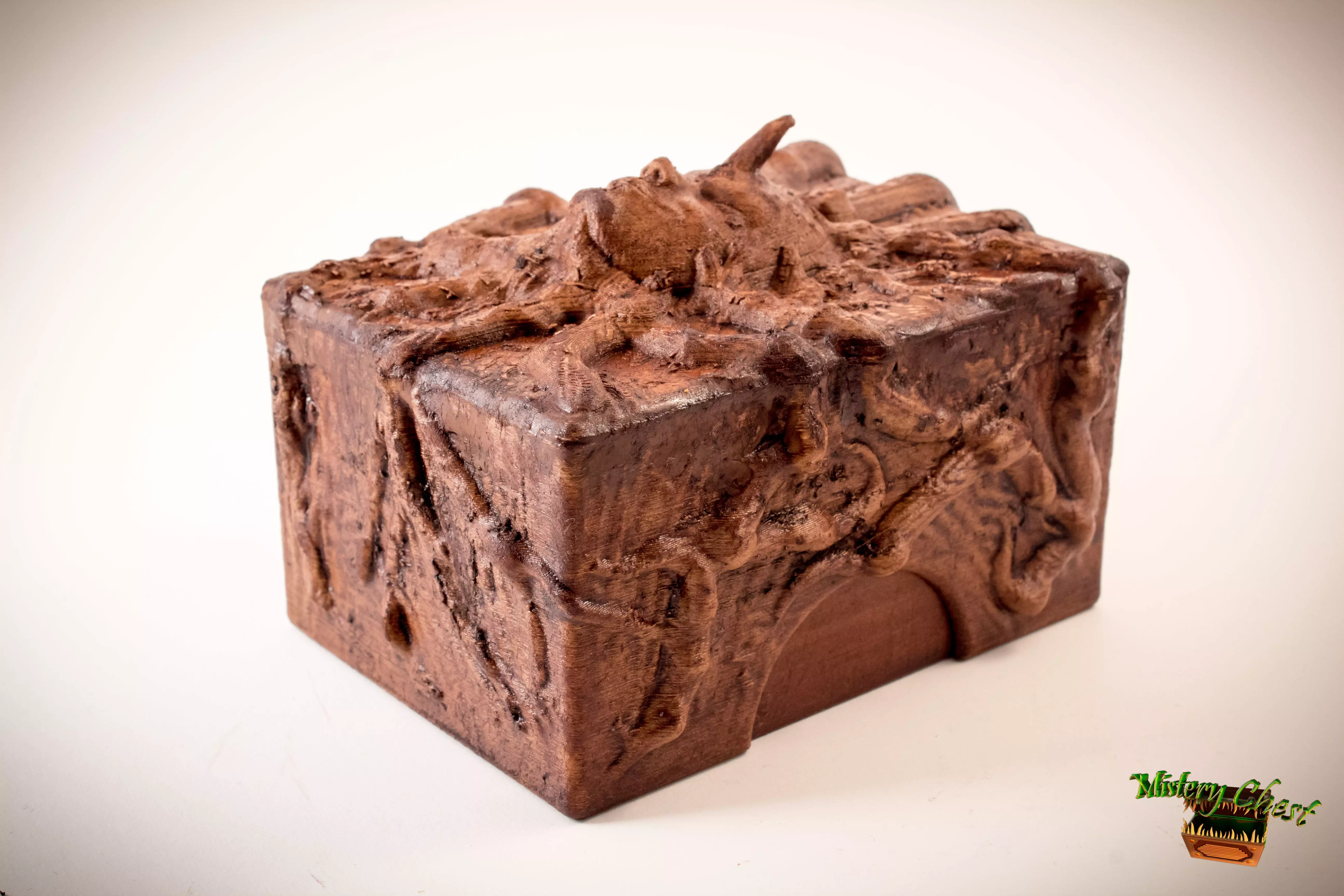 Forest Oni deck box 3D print model_0