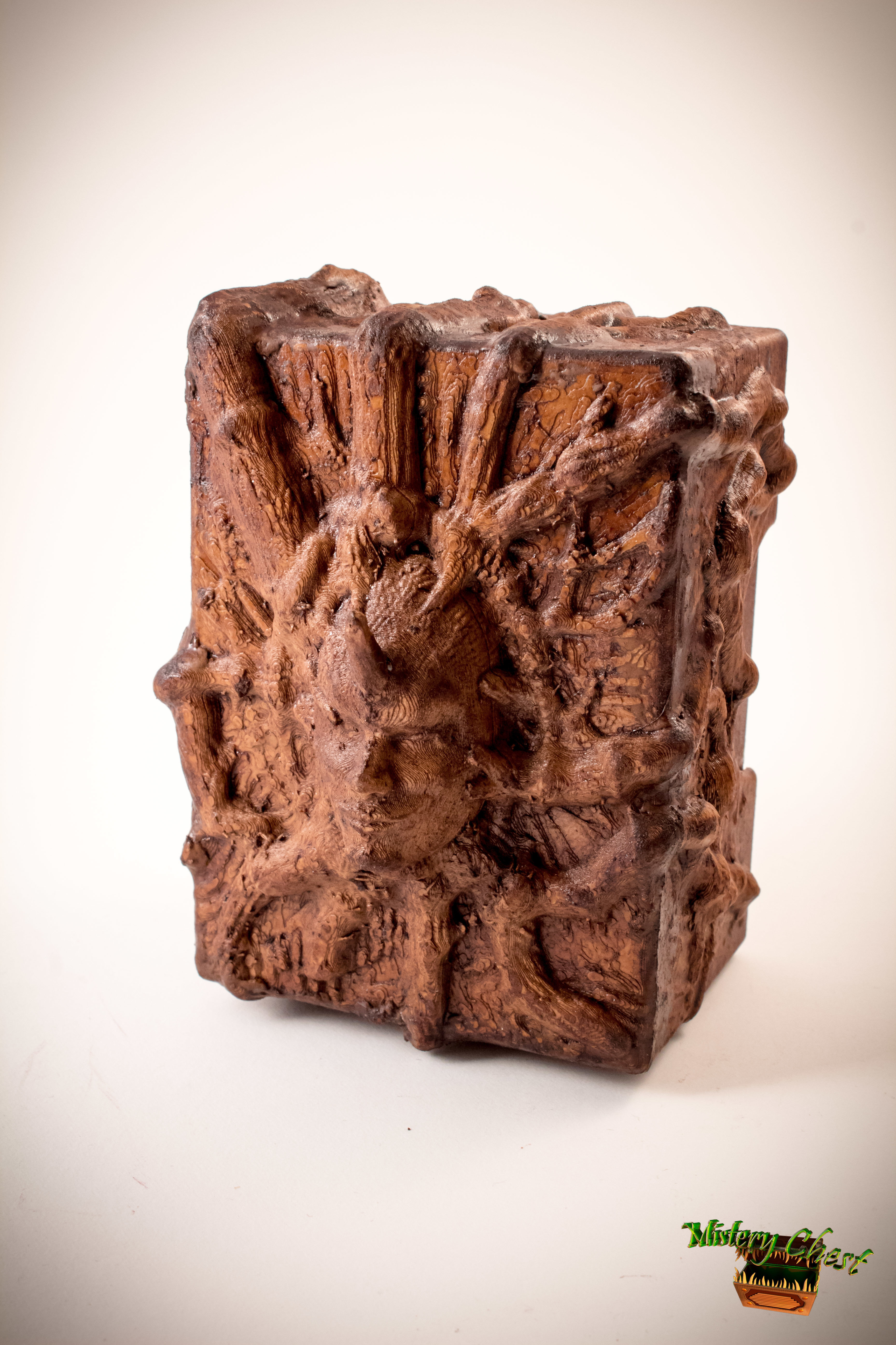 Forest Oni deck box 3D print model_1