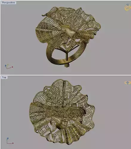 PRINTABLE RING 3D print model