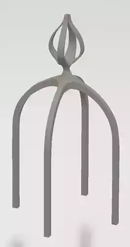 chapel metal structure with design