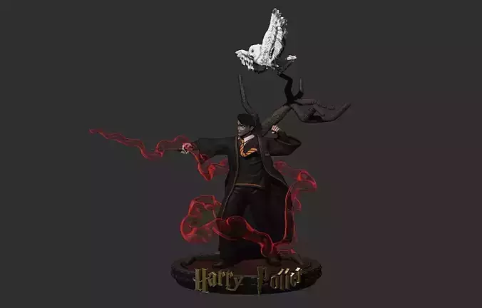 Harry Potter by Davide Barba 3D print model