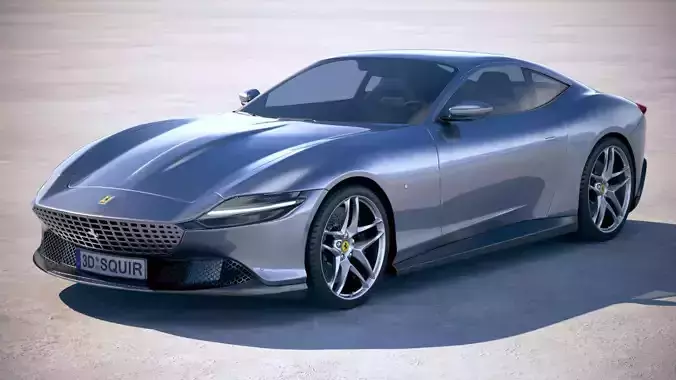 Ferrari Roma 2020 VRAY