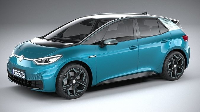 Volkswagen ID3 2020 3D model