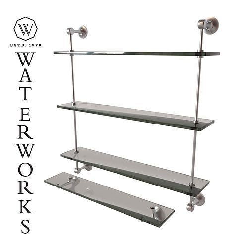 Easton Triple Tier Shelf Free 3D model