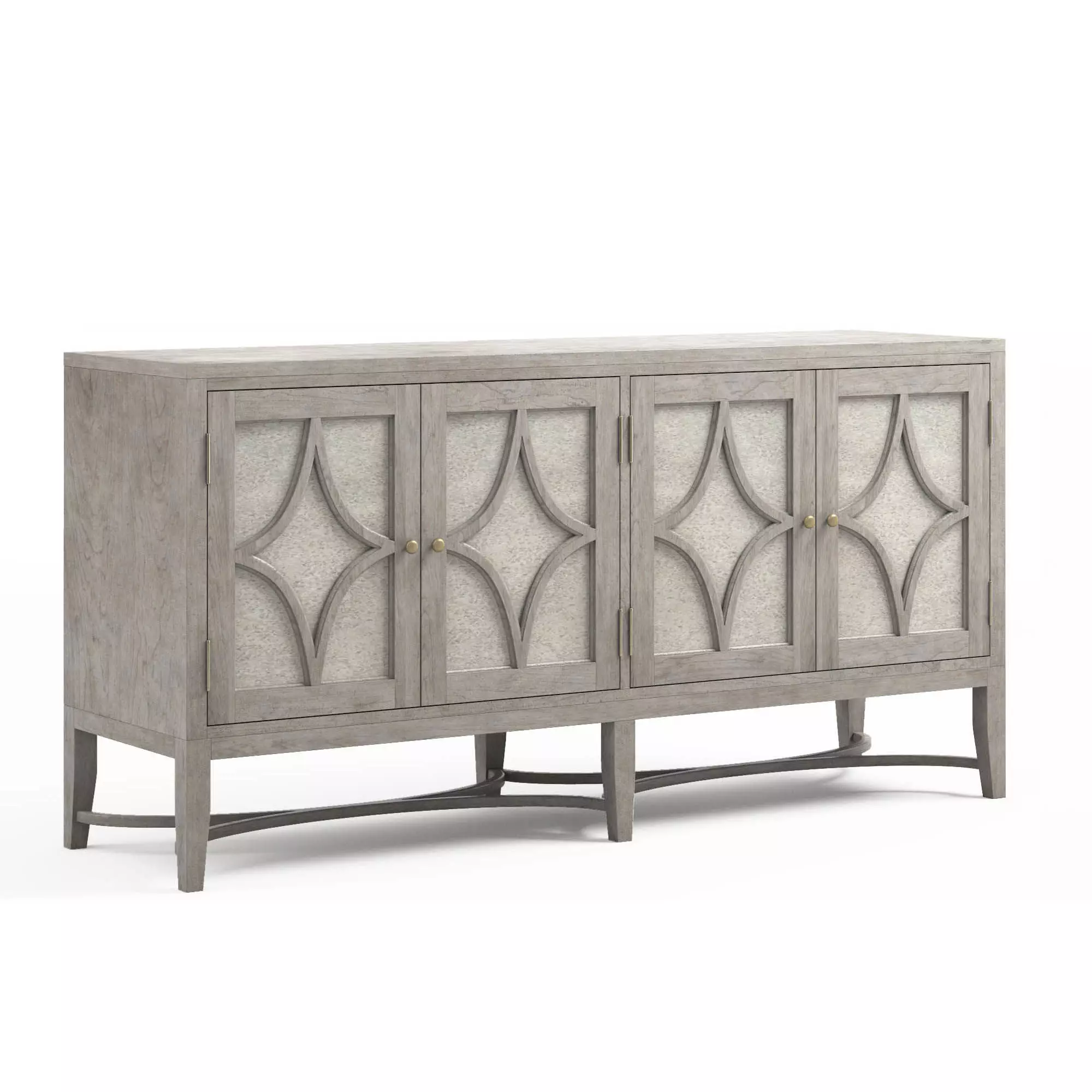 Hooker Diamante Console 3D model_0