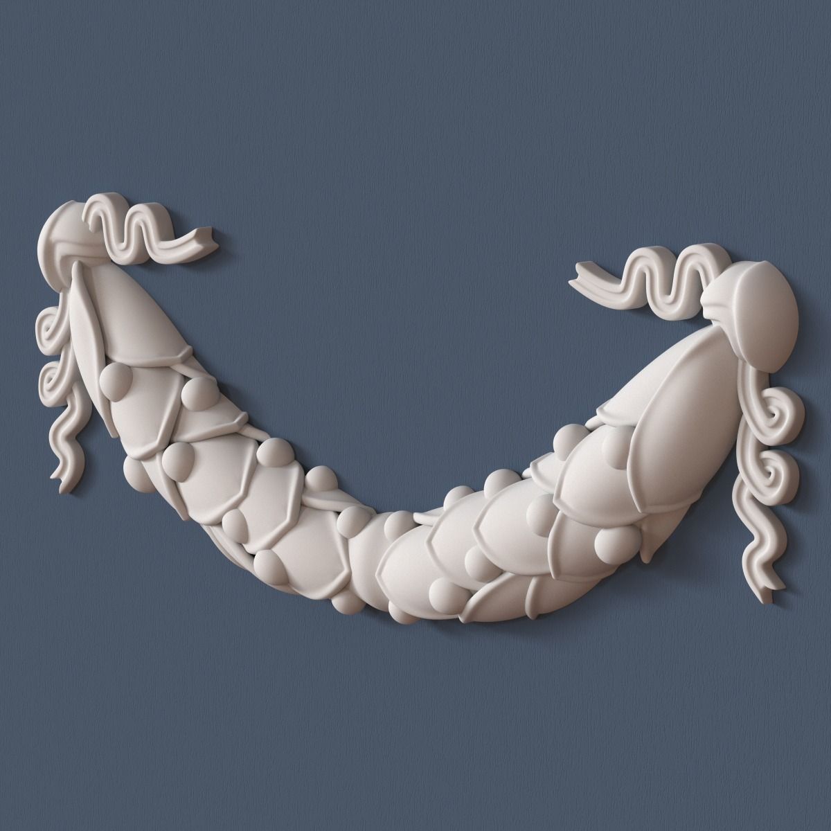 Swag Onlay 3D model_2