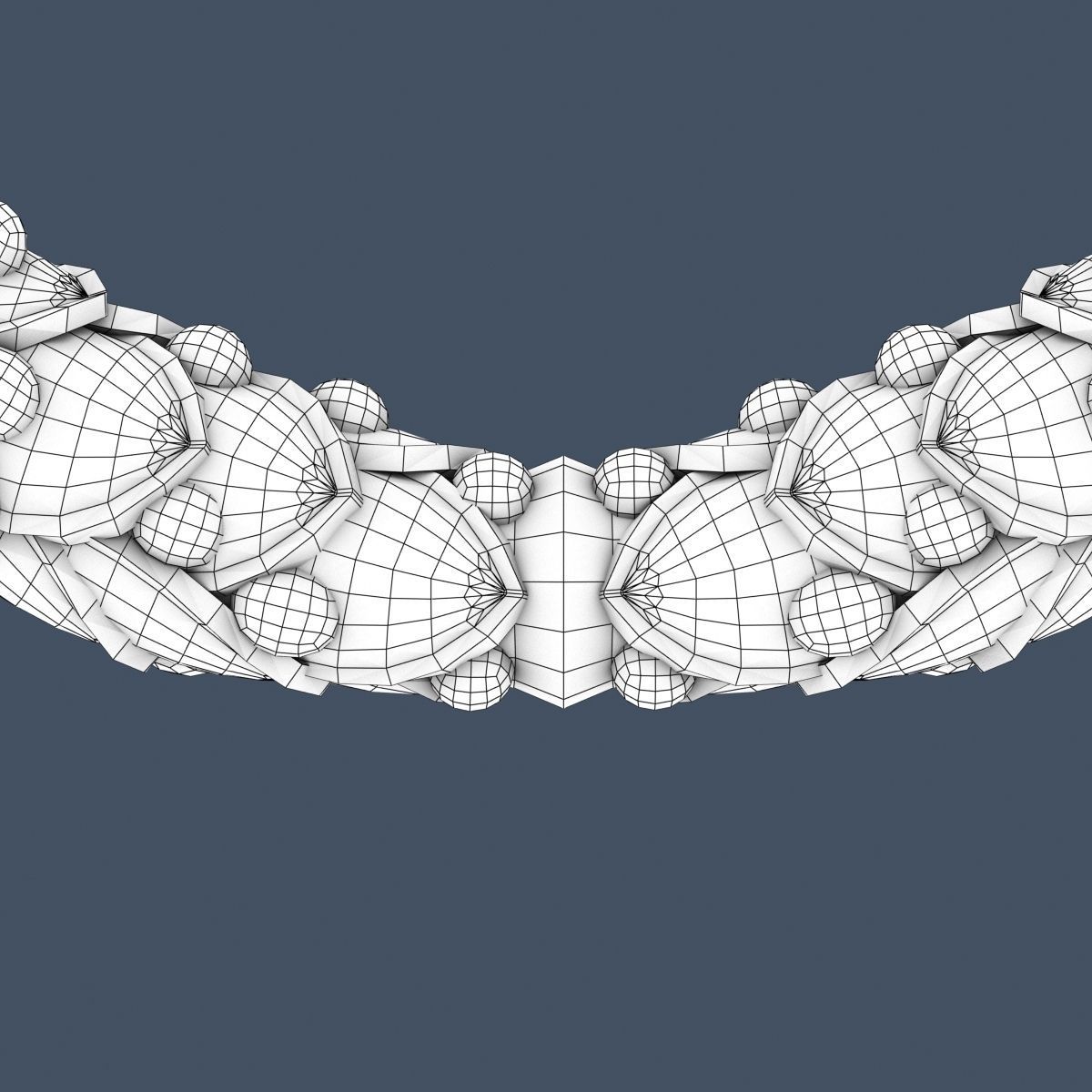 Swag Onlay 3D model_4