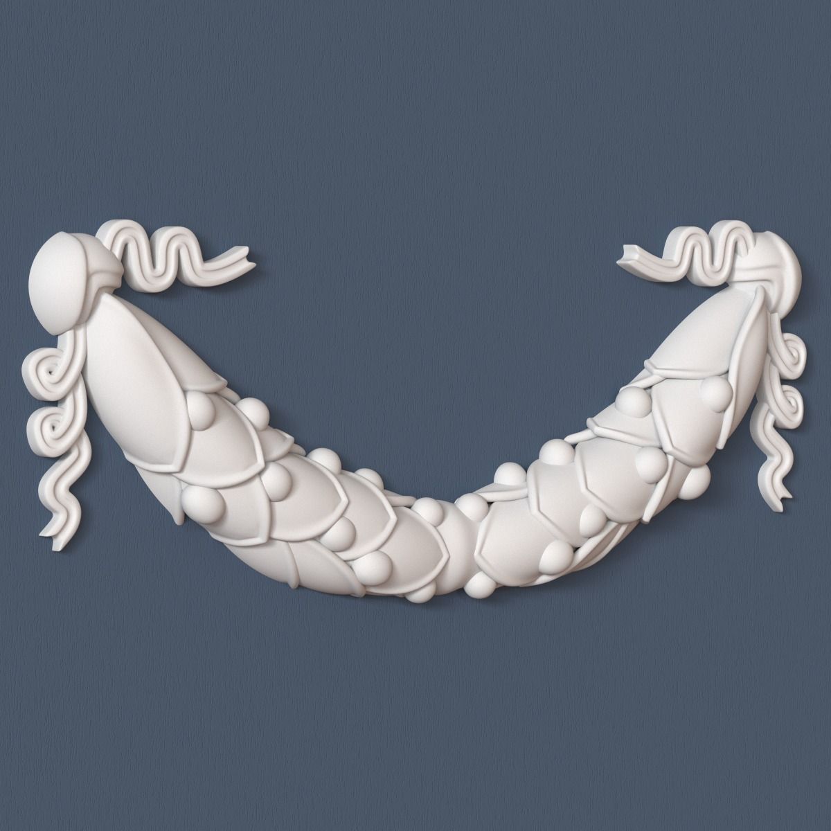 Swag Onlay 3D model_1