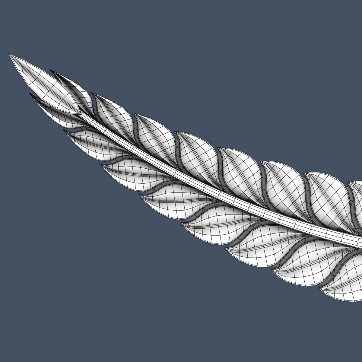 Swag Onlay 3D model_5