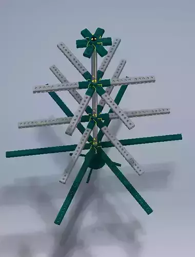  christmas tree transformer 3D print model