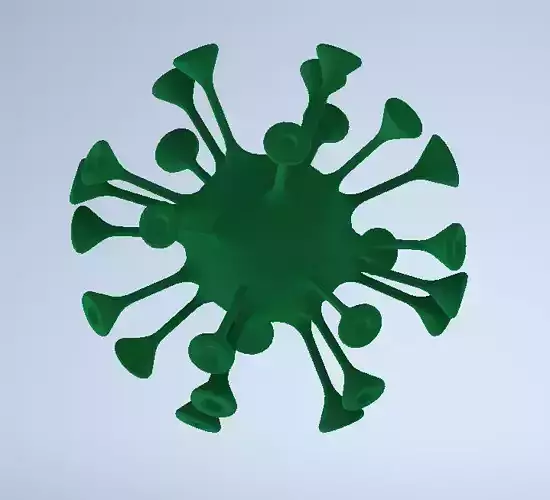 coronavirus 3D MODEL 2019 3D print model