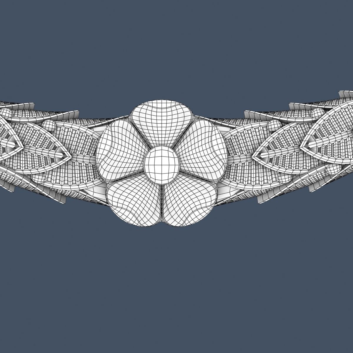 Swag Onlay 3D model_6
