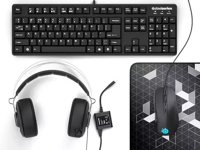 SteelSeries Set headset 3D model