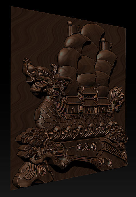 Dragon bost 3D model 3D print model_19