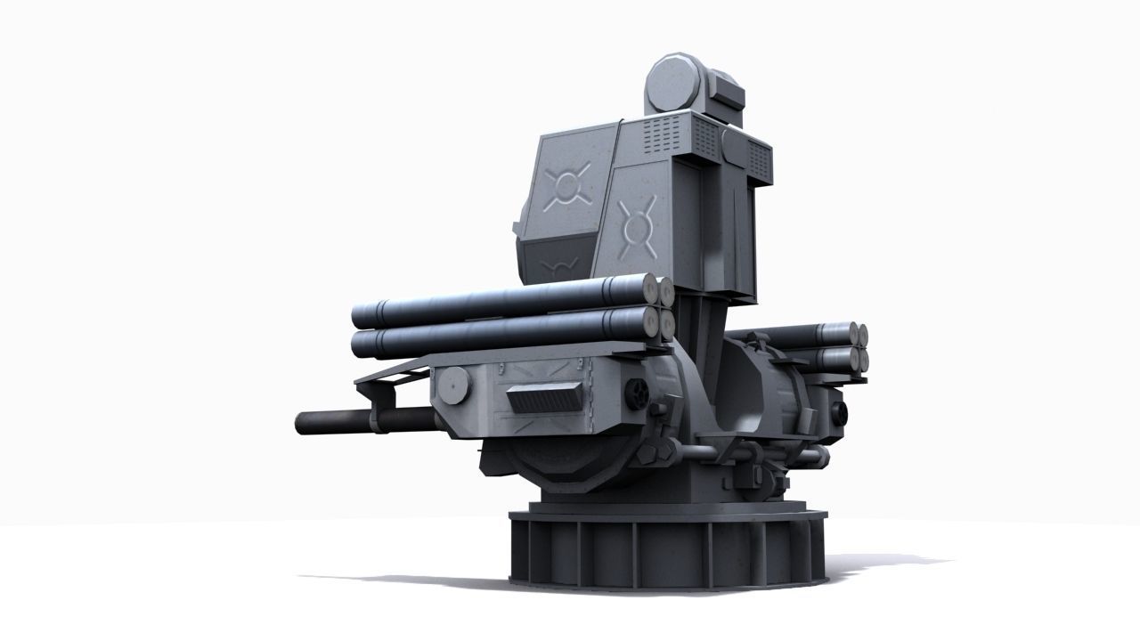 ZRK Pancer ME Low-poly 3D model_5