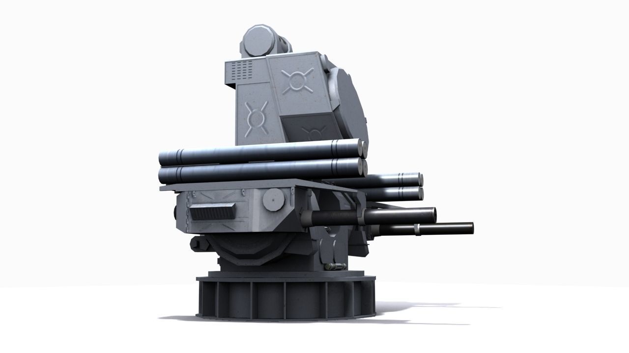 ZRK Pancer ME Low-poly 3D model_2