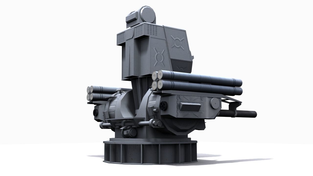 ZRK Pancer ME Low-poly 3D model_3