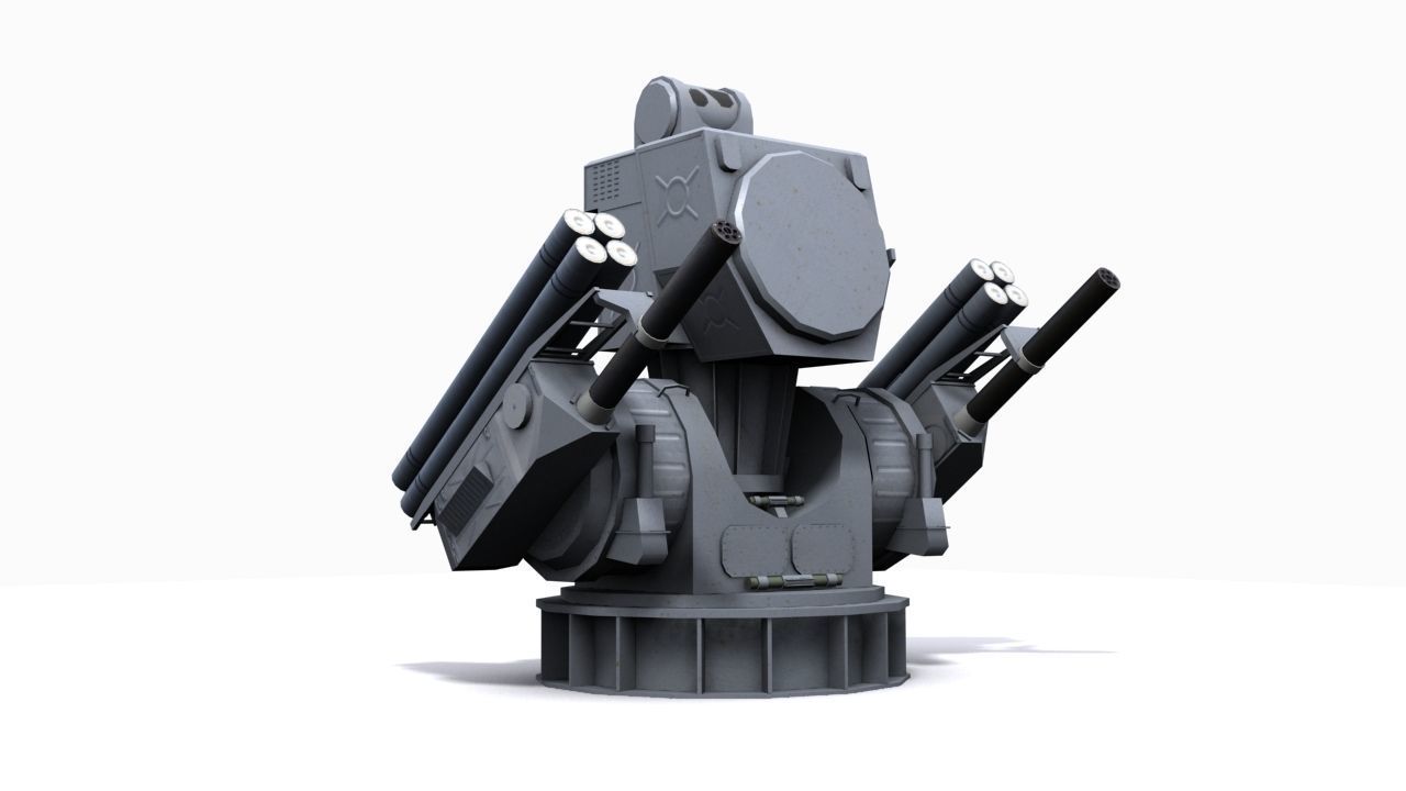 ZRK Pancer ME Low-poly 3D model_1