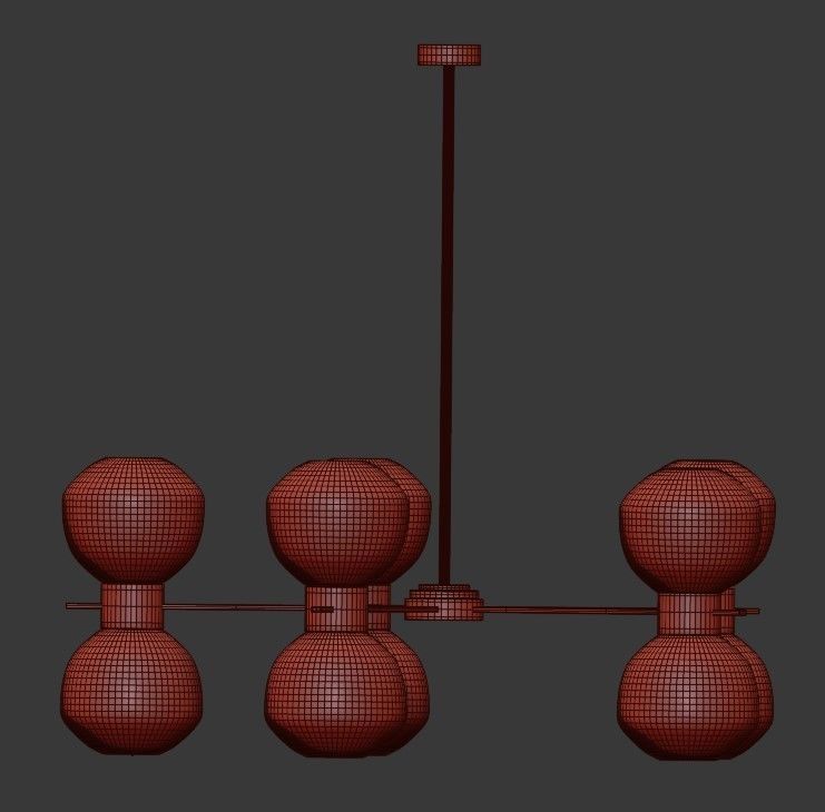 Pearson Chandlier 3D model_1