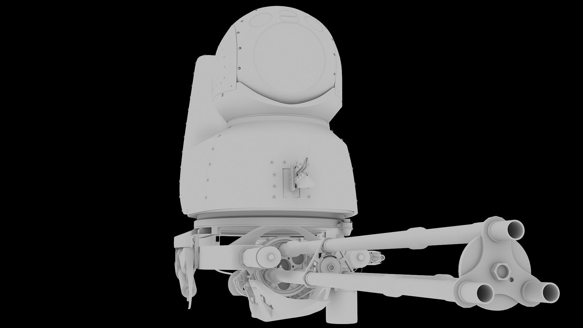 Oto Melara TM197B and Aselsan Asleflir300T 3D model_18