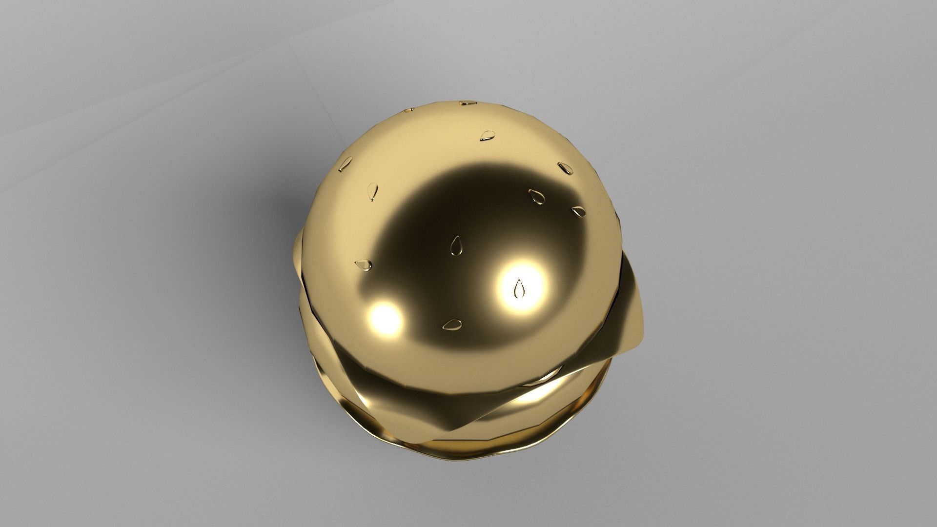 Burger v1 005 Low-poly 3D model_4