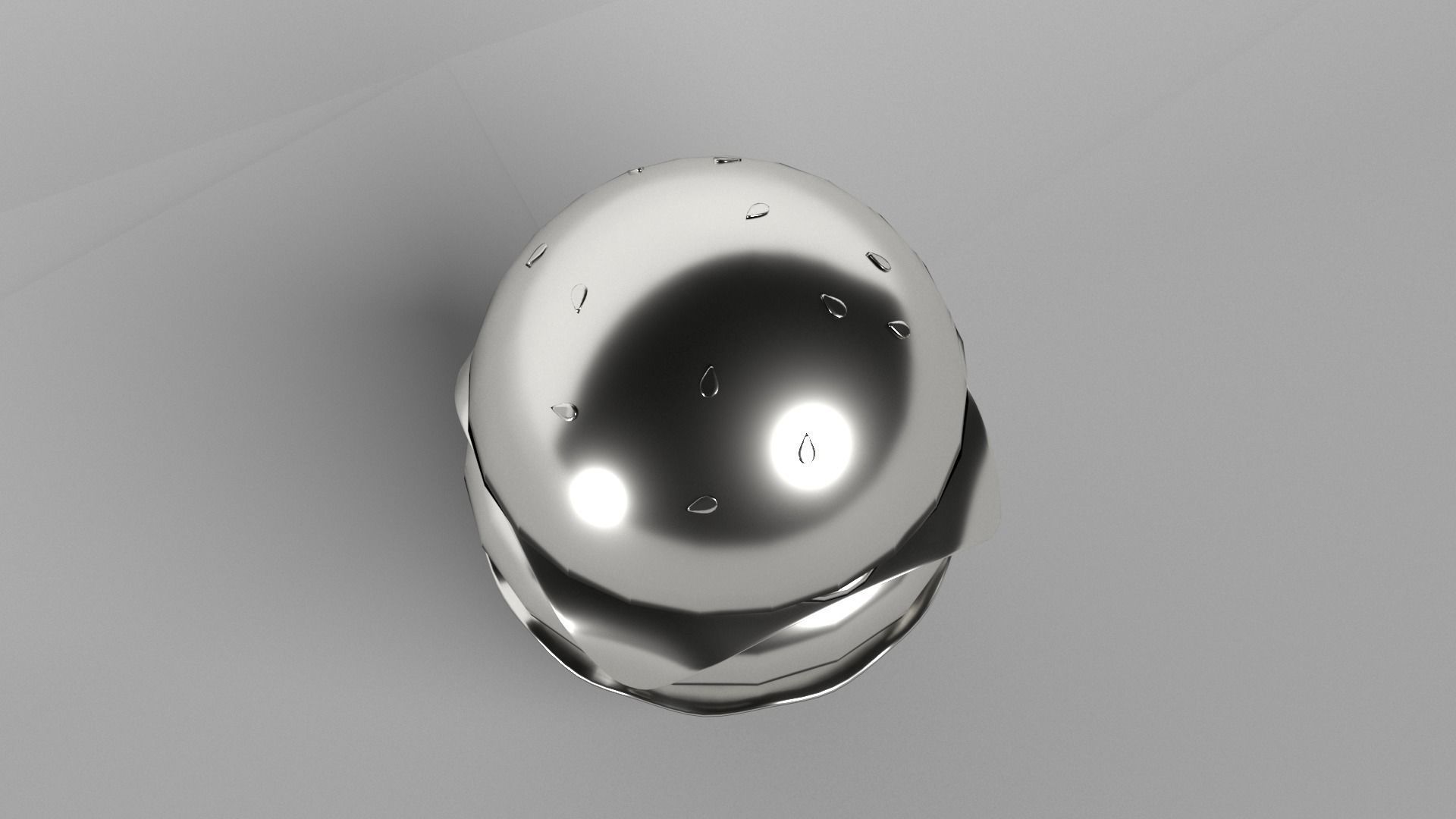 Burger v1 006 Low-poly 3D model_4