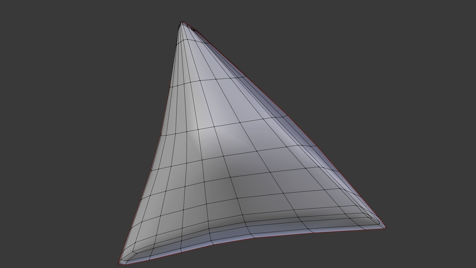 Onion Samosa Low-poly 3D model_5