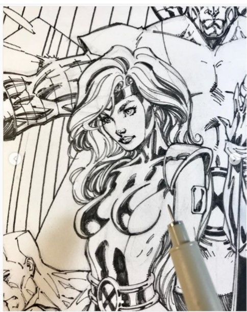 Campbells Jean Grey  Bust 3D print model_3