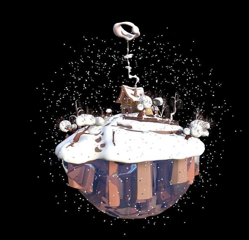 Christmas 3D model_7