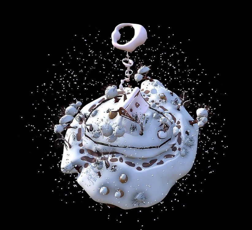 Christmas 3D model_4