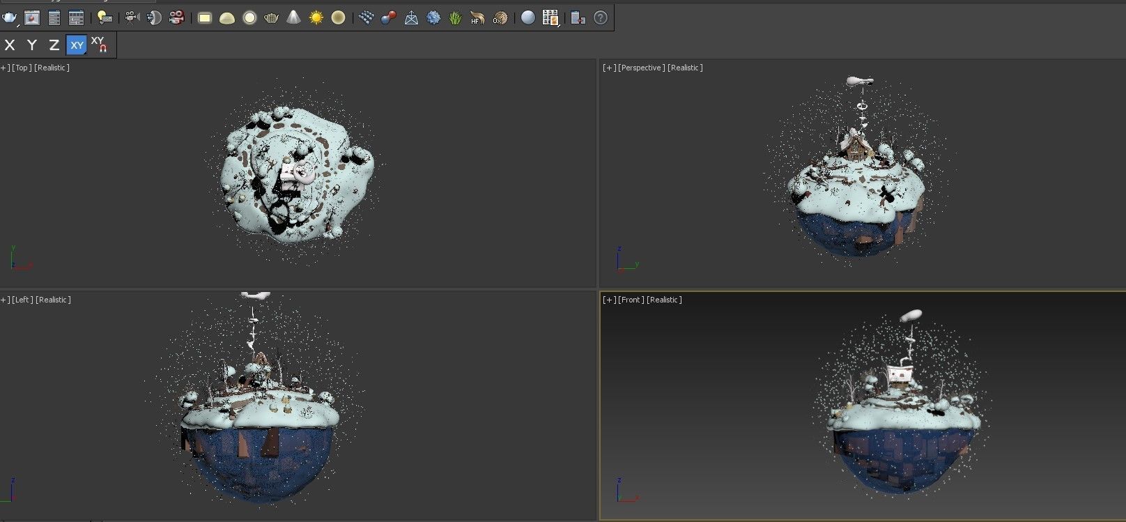 Christmas 3D model_6