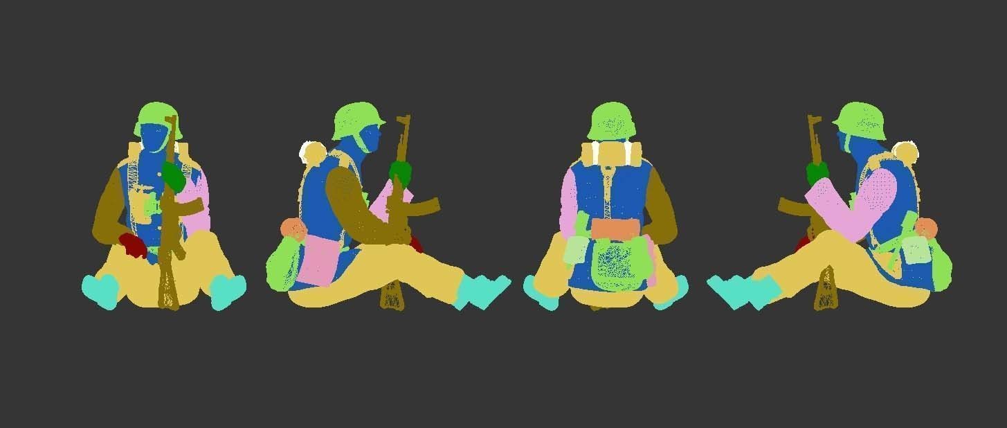 German soldier 3D print model_15