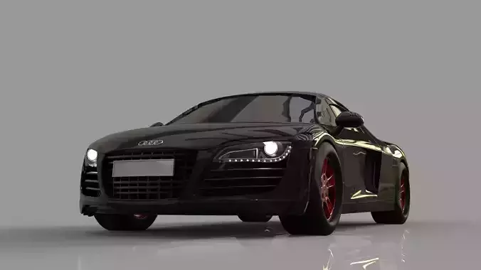 Audi R8 3D model