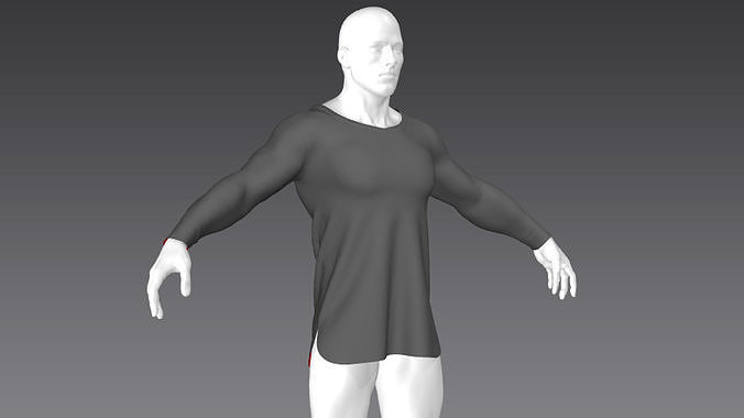 Clothes for Marvelous Designer Shirt 3D model