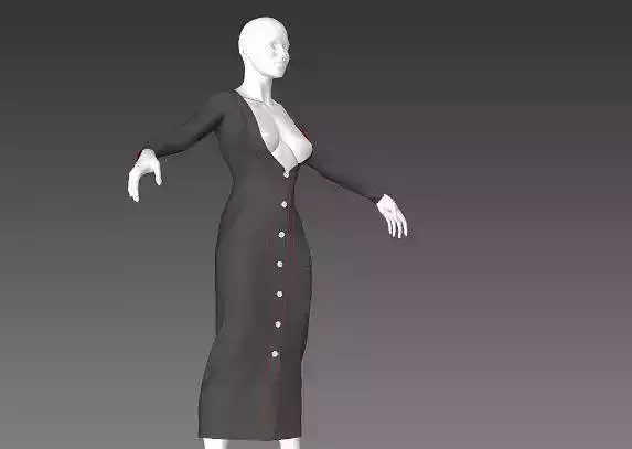Clothes for Marvelous Designer Dress03