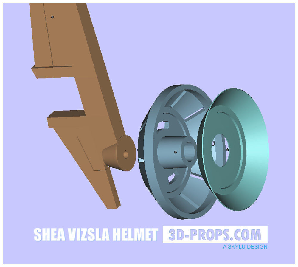 Shae Vizsla Helmet SWTOR 3D print model_6