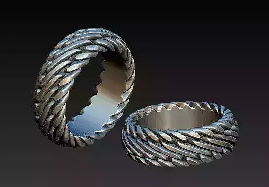 luxury CHAIN RING