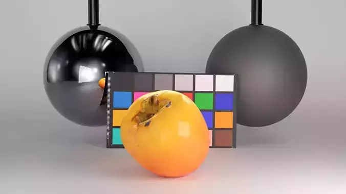 Persimmon 34 Low-poly 3D model