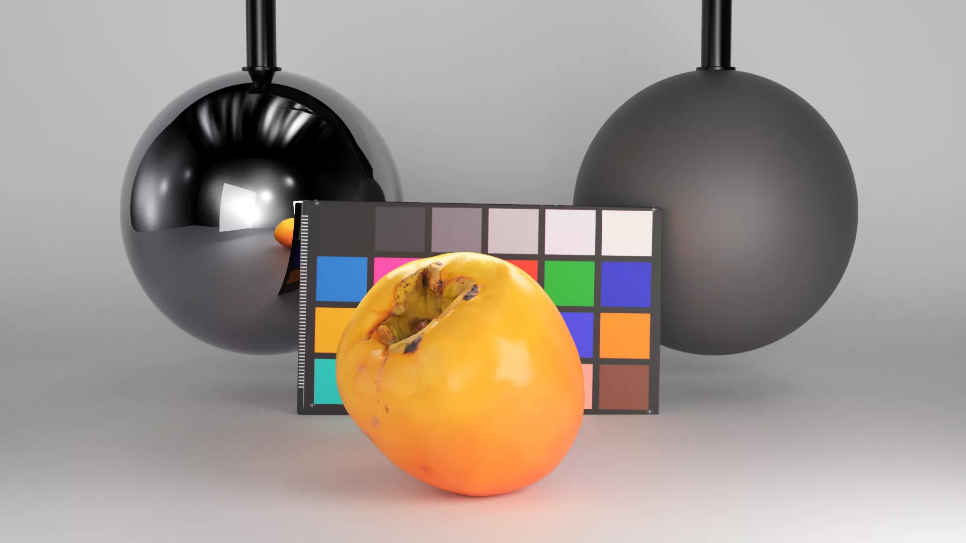 Persimmon 34 Low-poly 3D model_0