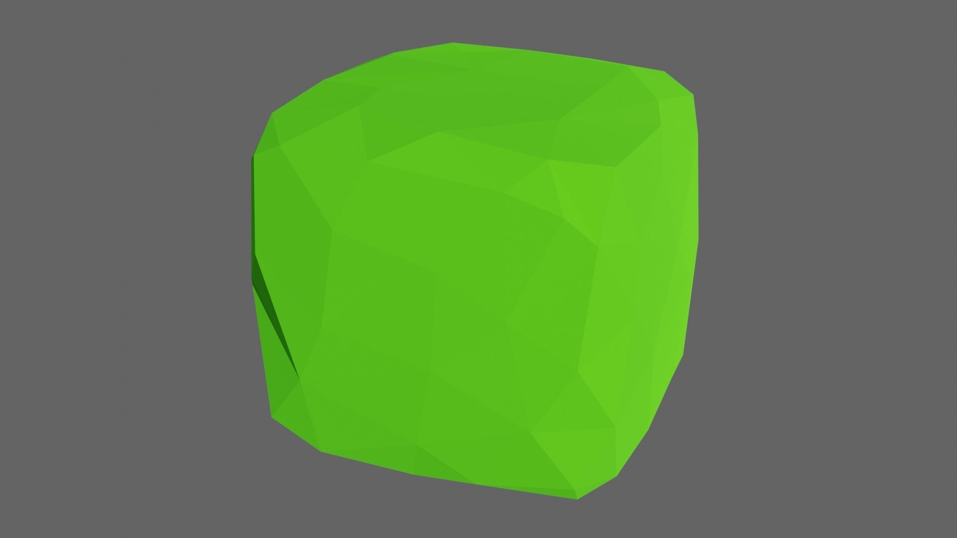 Low Poly Shrubs and Rocks Set 1 Low-poly 3D model_30