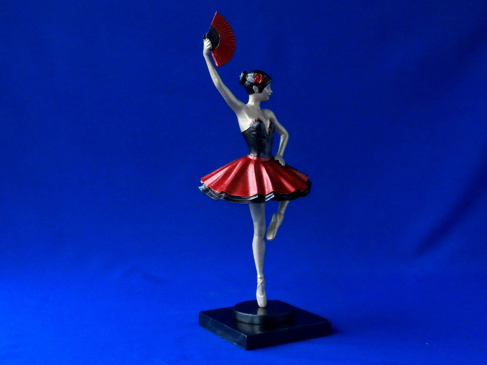 Ballerina 4 figurine 3D print model_11