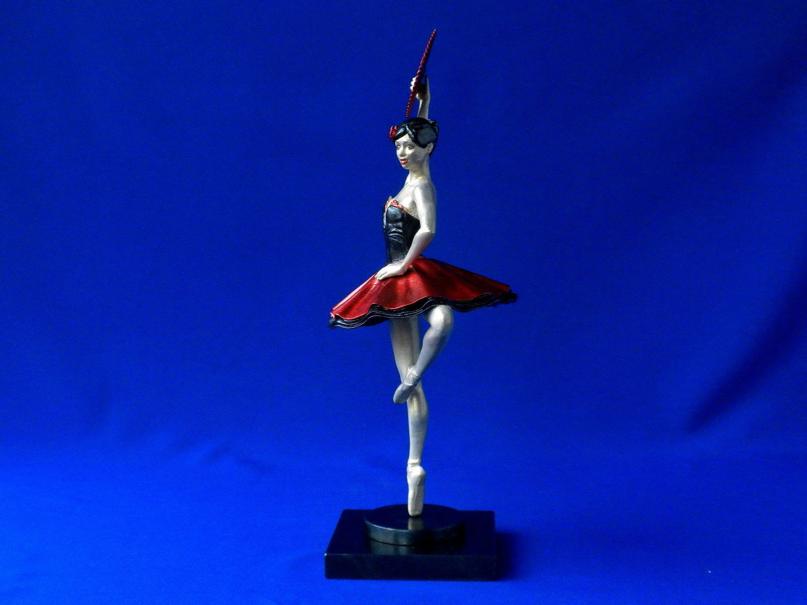 Ballerina 4 figurine 3D print model_6