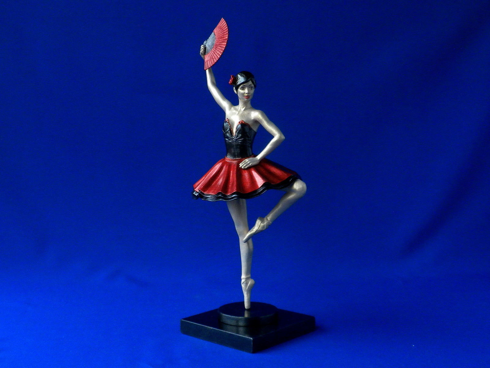Ballerina 4 figurine 3D print model_3