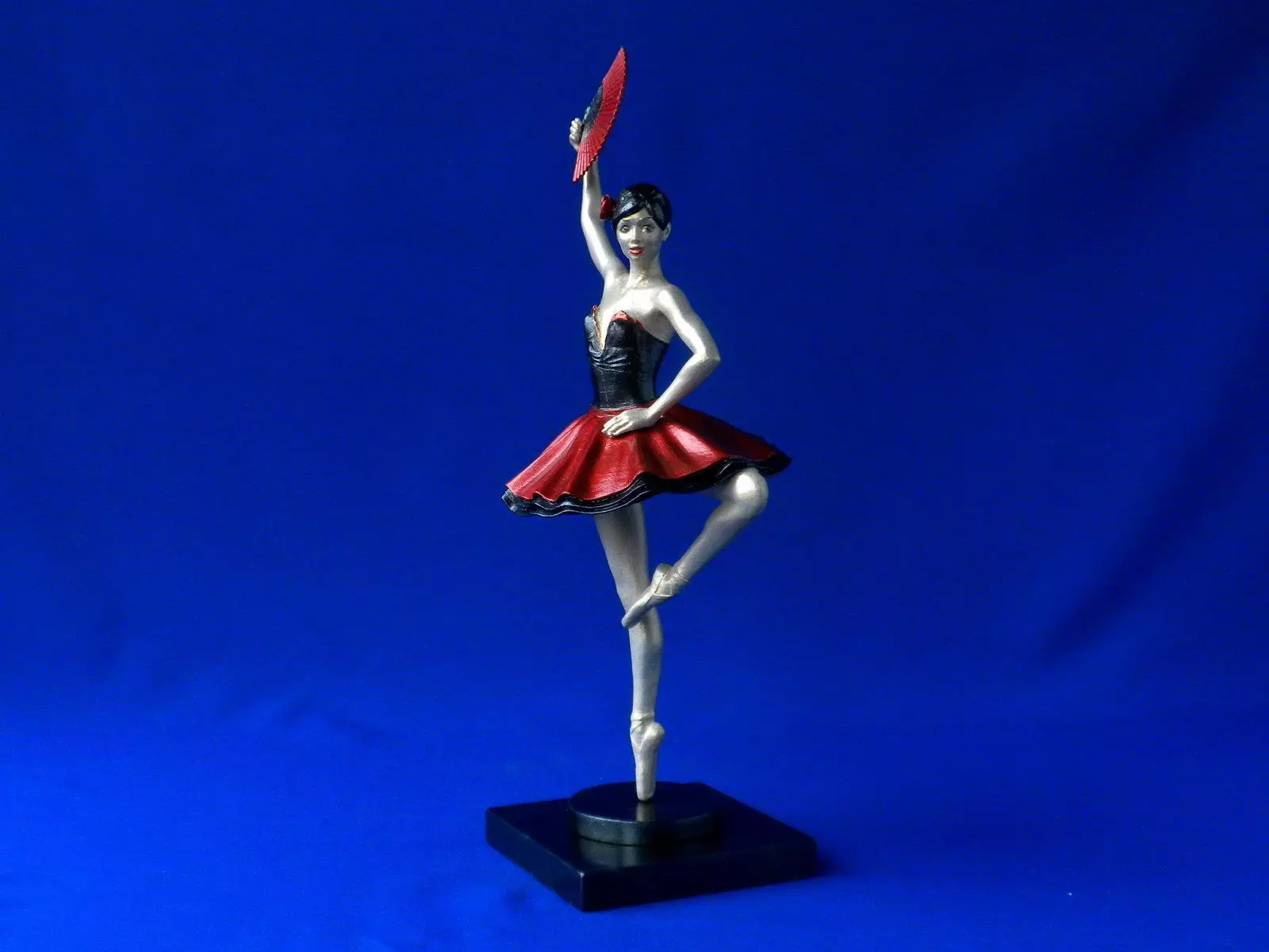 Ballerina 4 figurine 3D print model_0